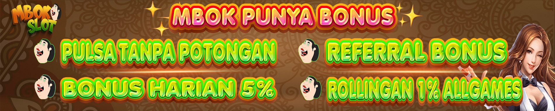 Mbok Punya Bonus Slot Joker123